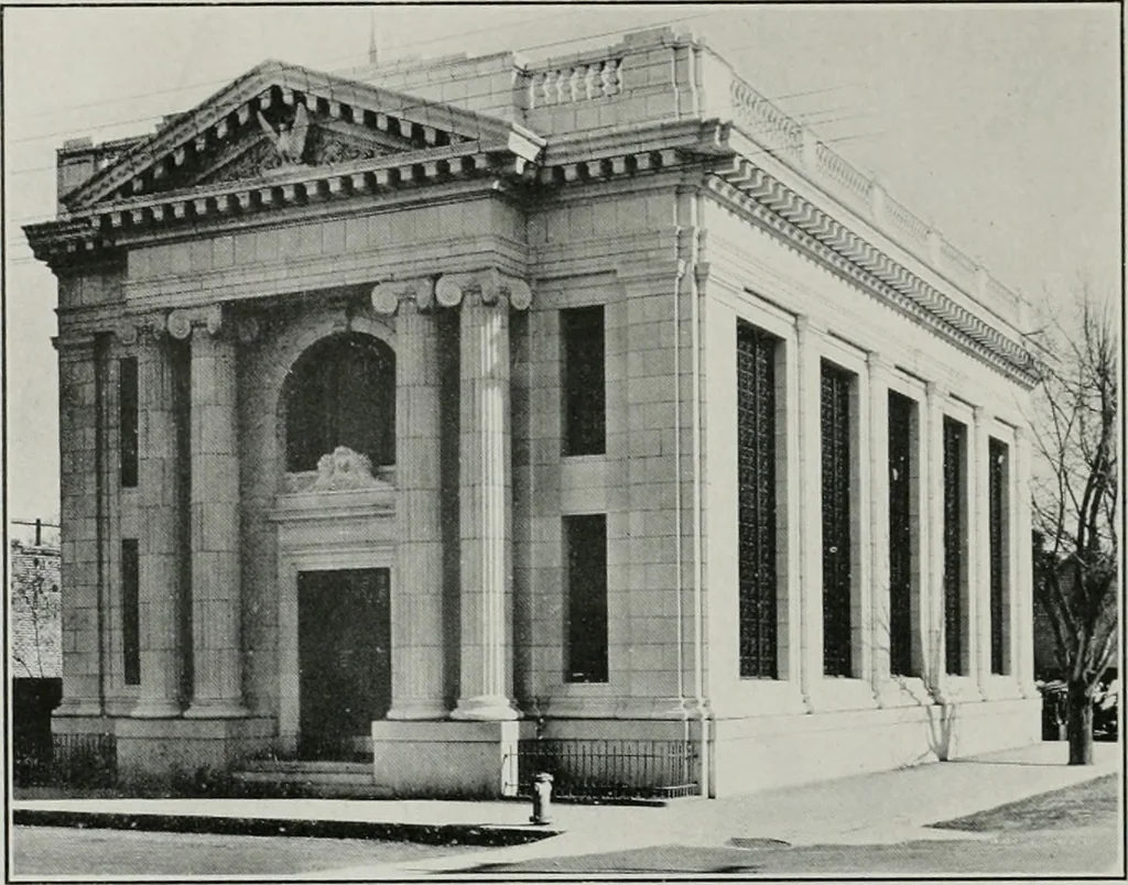 An illustration from The Architect & engineer of California and the Pacific Coast, 1905, leaf 279