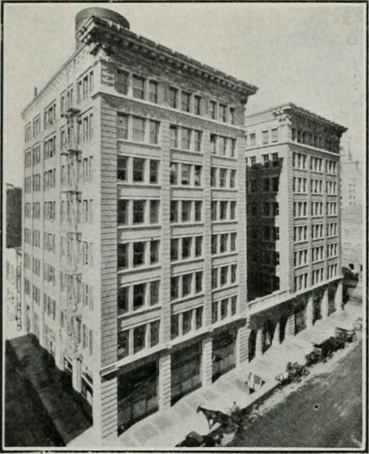 An illustration from The Architect & engineer of California and the Pacific Coast, 1905, leaf 366