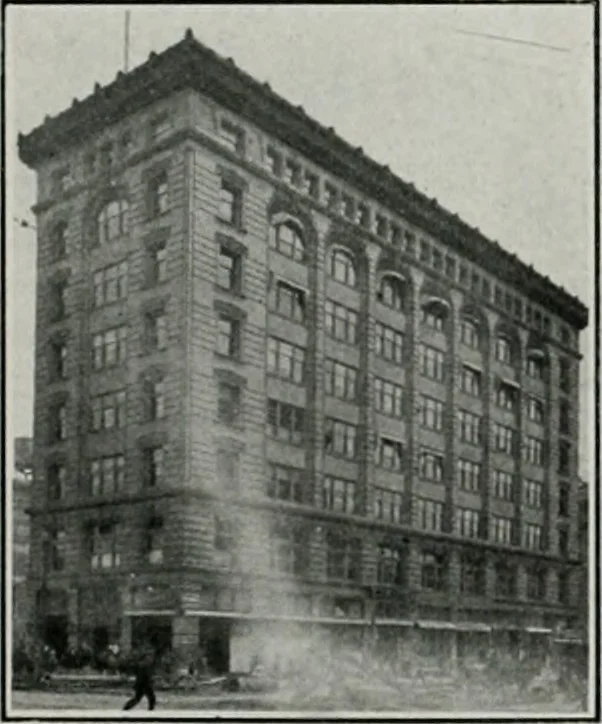 An illustration from The Architect & engineer of California and the Pacific Coast, 1905, leaf 366