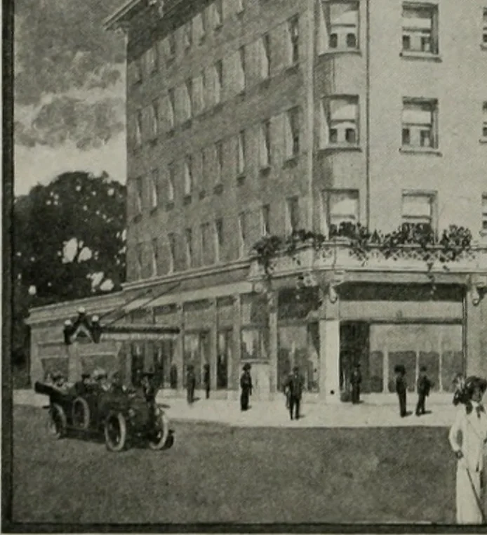 An illustration from The Architect & engineer of California and the Pacific Coast, 1905, leaf 377