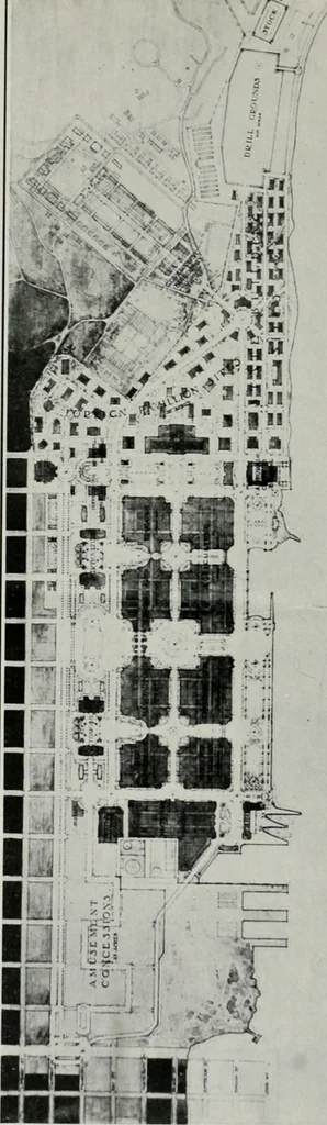 An illustration from The Architect & engineer of California and the Pacific Coast, 1905, leaf 421