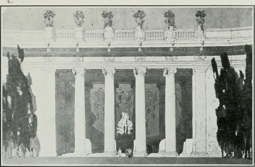 An illustration from The Architect & engineer of California and the Pacific Coast, 1905, leaf 424