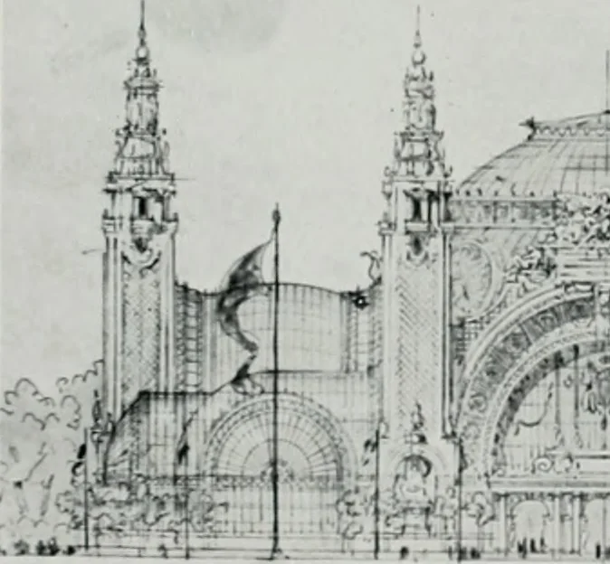 An illustration from The Architect & engineer of California and the Pacific Coast, 1905, leaf 426