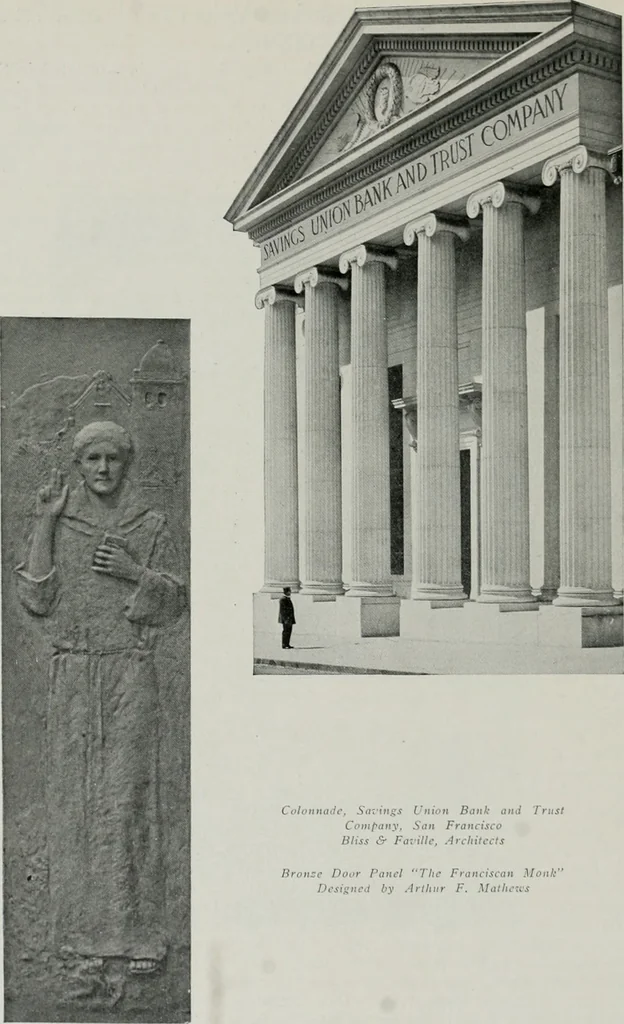 An illustration from The Architect & engineer of California and the Pacific Coast, 1905, leaf 431