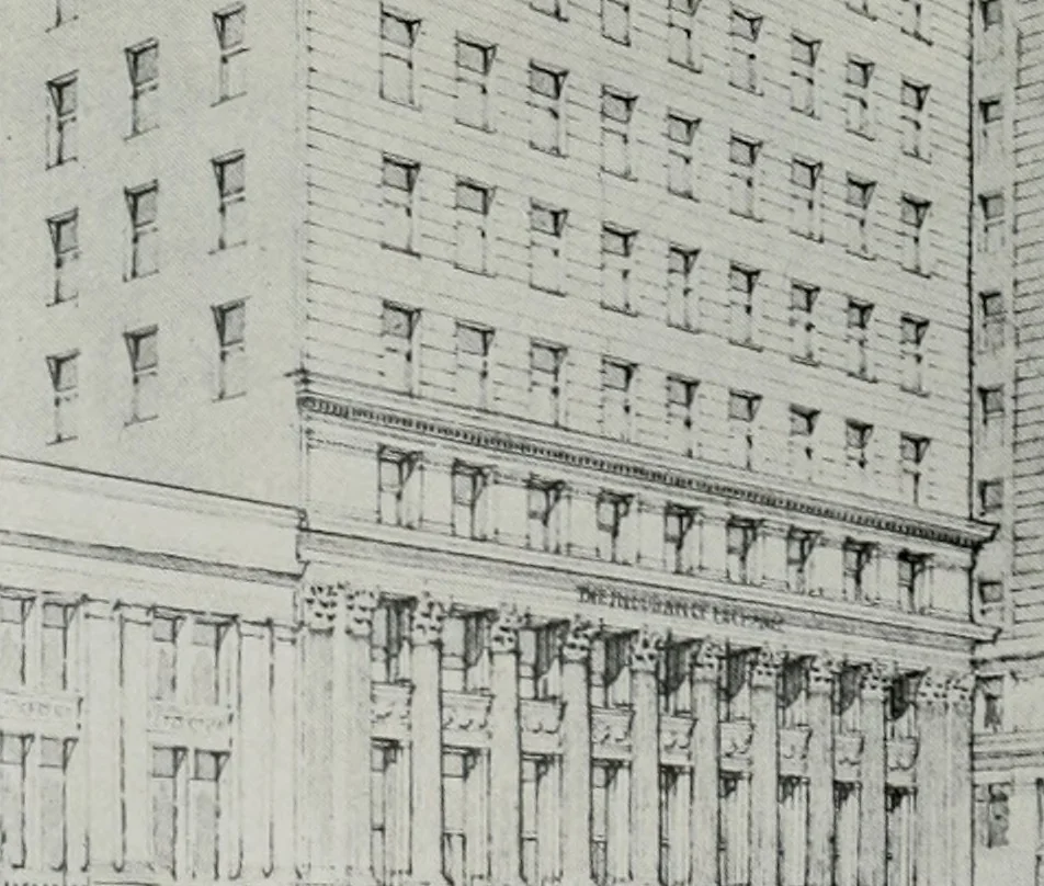 An illustration from The Architect & engineer of California and the Pacific Coast, 1905, leaf 437