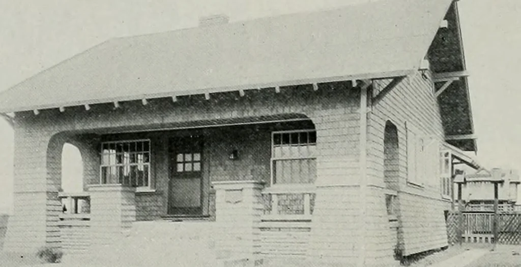 An illustration from The Architect & engineer of California and the Pacific Coast, 1905, leaf 443