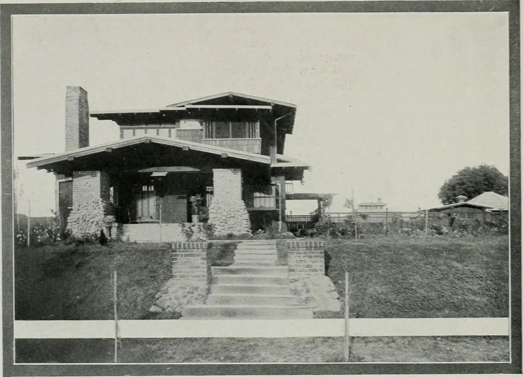 An illustration from The Architect & engineer of California and the Pacific Coast, 1905, leaf 445