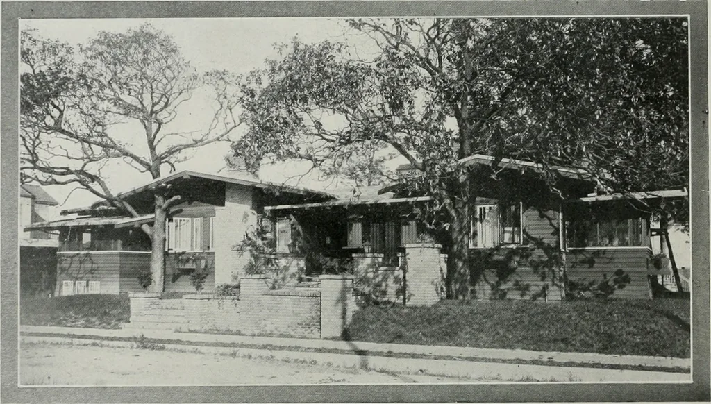 An illustration from The Architect & engineer of California and the Pacific Coast, 1905, leaf 447