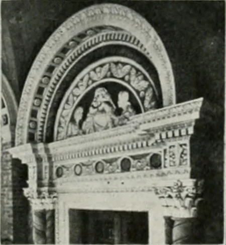 An illustration from The Architect & engineer of California and the Pacific Coast, 1905, leaf 496