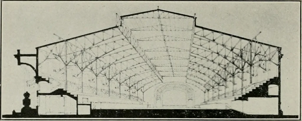 An illustration from The Architect & engineer of California and the Pacific Coast, 1905, leaf 61