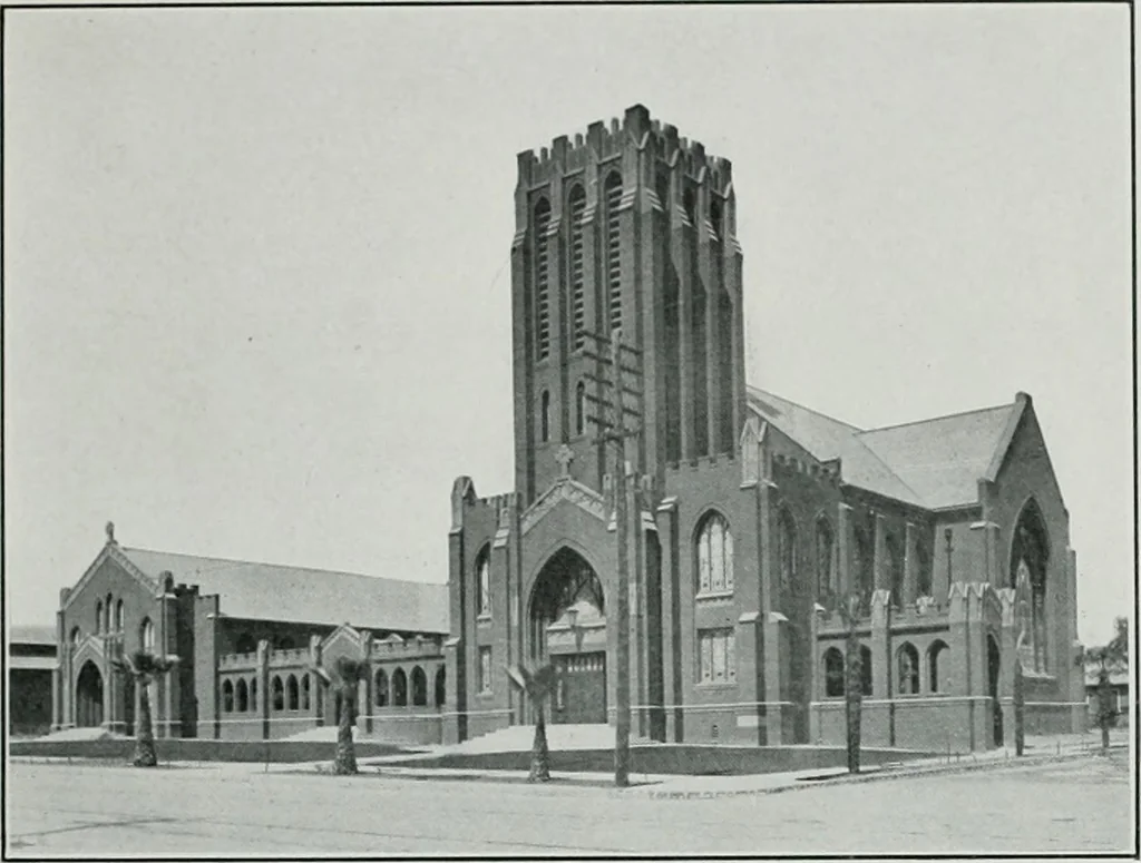 An illustration from The Architect & engineer of California and the Pacific Coast, 1905, leaf 72