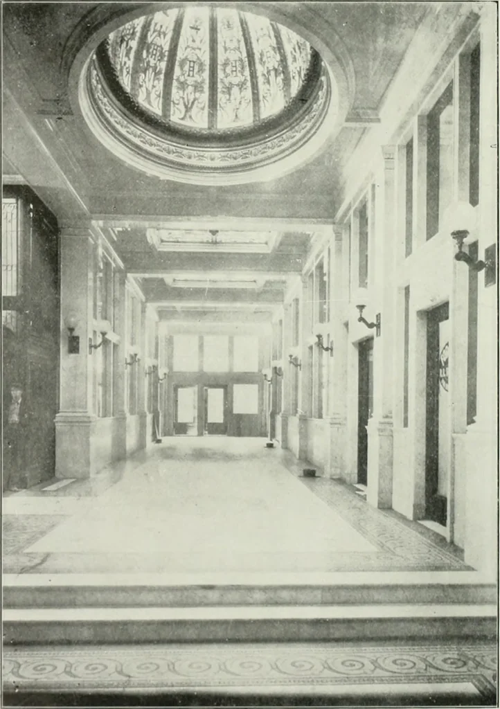 An illustration from The Architect & engineer of California and the Pacific Coast, 1905, leaf 101