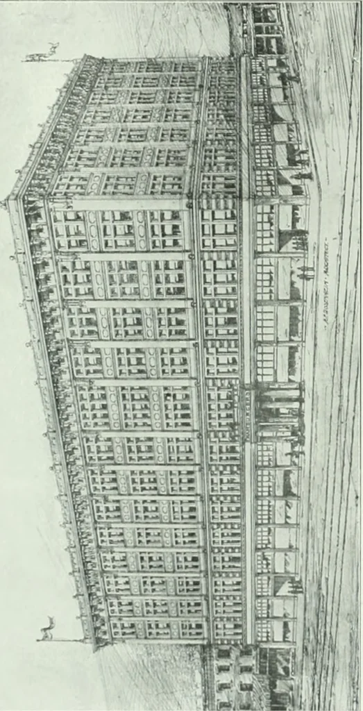 An illustration from The Architect & engineer of California and the Pacific Coast, 1905, leaf 102