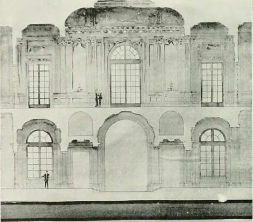 An illustration from The Architect & engineer of California and the Pacific Coast, 1905, leaf 107