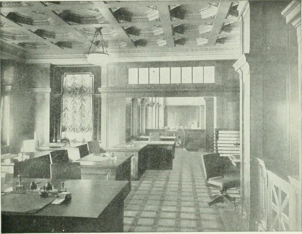 An illustration from The Architect & engineer of California and the Pacific Coast, 1905, leaf 140