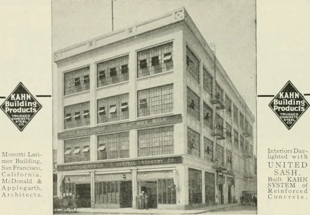 An illustration from The Architect & engineer of California and the Pacific Coast, 1905, leaf 159