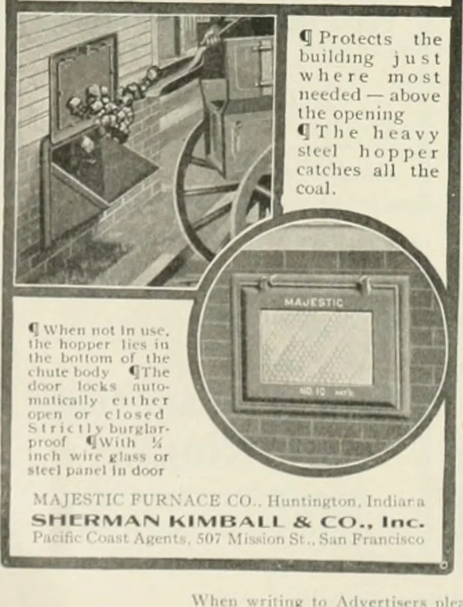 An illustration from The Architect & engineer of California and the Pacific Coast, 1905, leaf 165