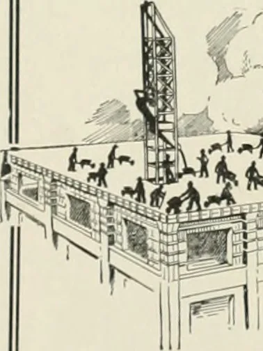 An illustration from The Architect & engineer of California and the Pacific Coast, 1905, leaf 191