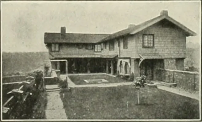 An illustration from The Architect & engineer of California and the Pacific Coast, 1905, leaf 207