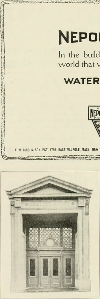 An illustration from The Architect & engineer of California and the Pacific Coast, 1905, leaf 227
