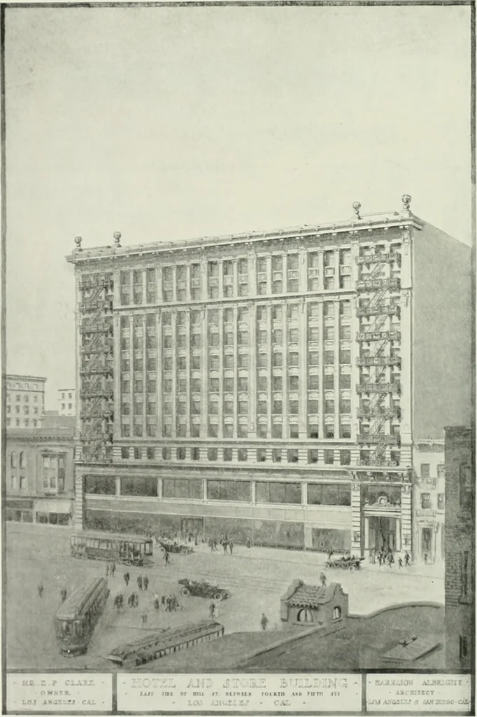 An illustration from The Architect & engineer of California and the Pacific Coast, 1905, leaf 235