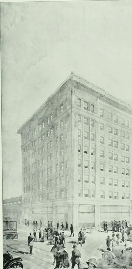 An illustration from The Architect & engineer of California and the Pacific Coast, 1905, leaf 244