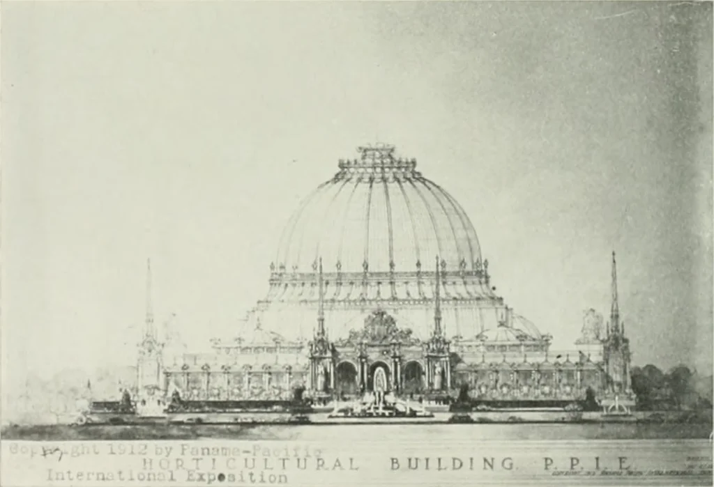 An illustration from The Architect & engineer of California and the Pacific Coast, 1905, leaf 255