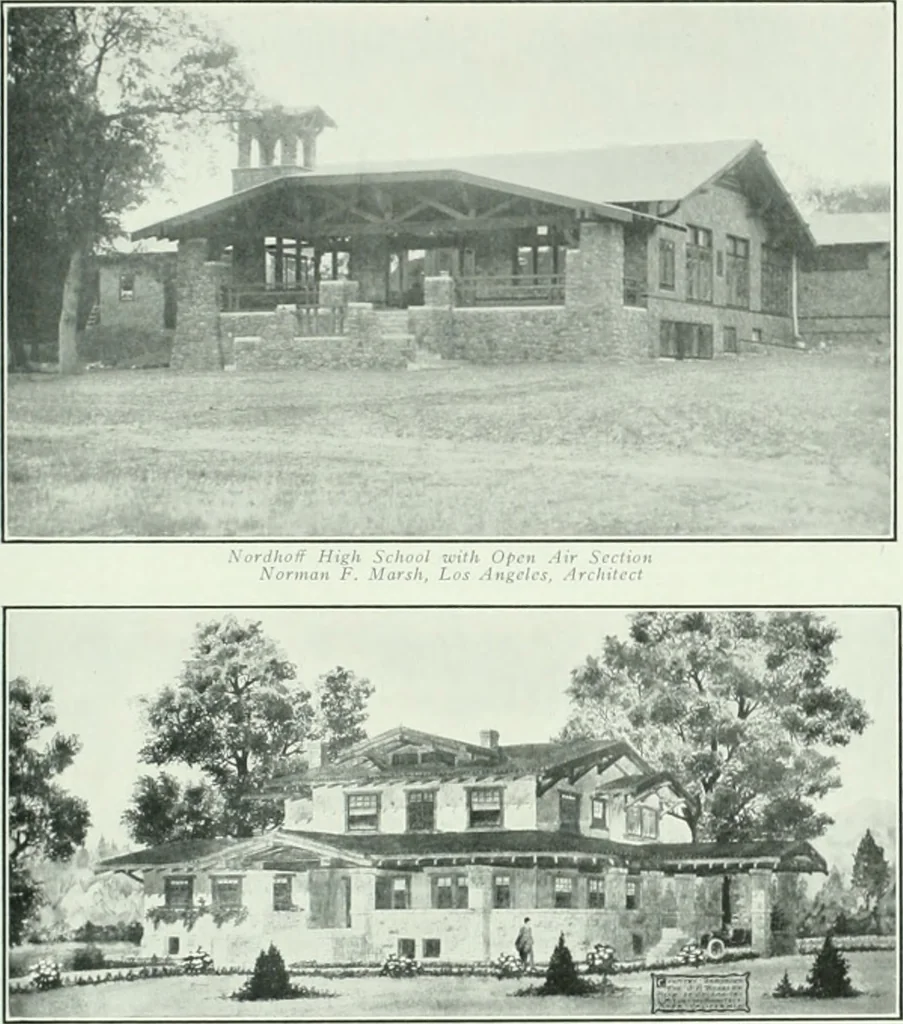 An illustration from The Architect & engineer of California and the Pacific Coast, 1905, leaf 282