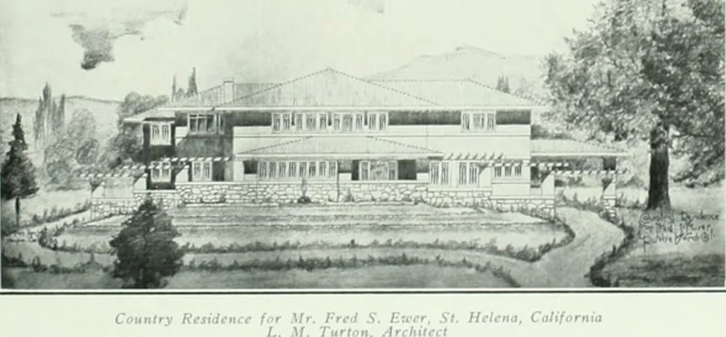 An illustration from The Architect & engineer of California and the Pacific Coast, 1905, leaf 282