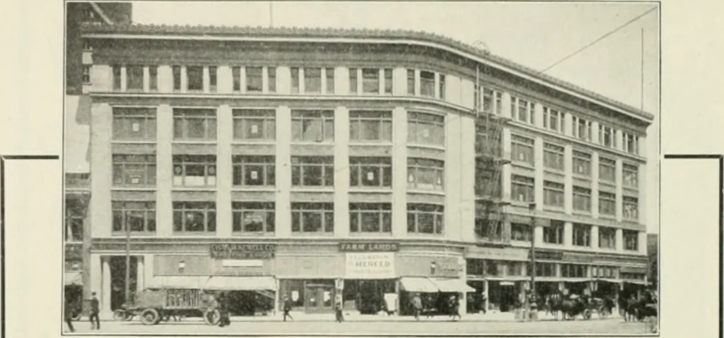An illustration from The Architect & engineer of California and the Pacific Coast, 1905, leaf 341