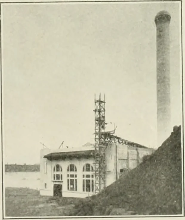 An illustration from The Architect & engineer of California and the Pacific Coast, 1905, leaf 373