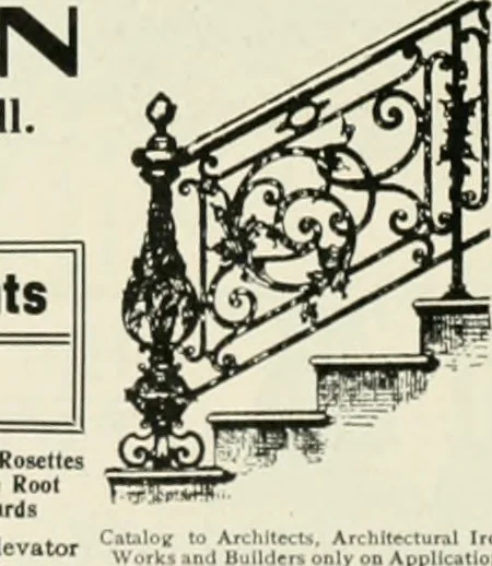 An illustration from The Architect & engineer of California and the Pacific Coast, 1905, leaf 407