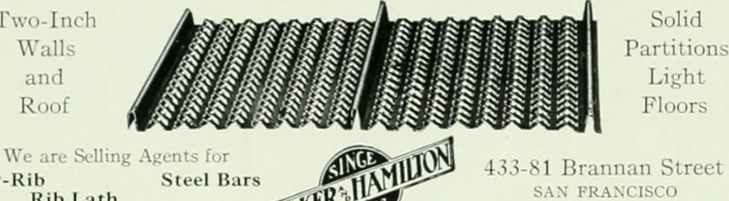 An illustration from The Architect & engineer of California and the Pacific Coast, 1905, leaf 412