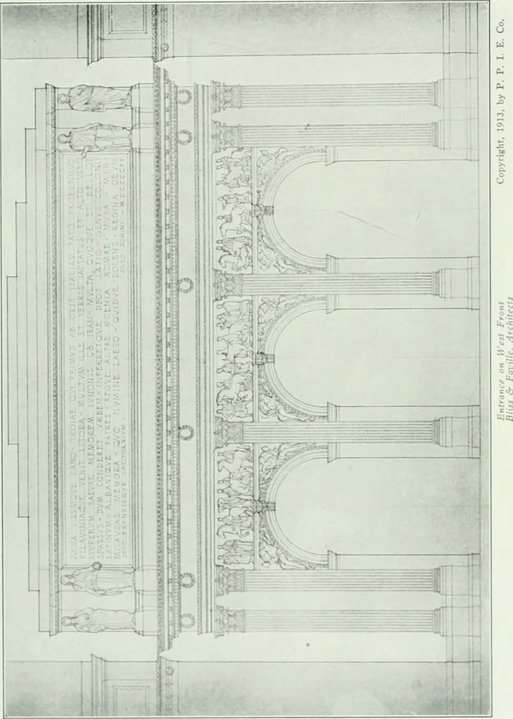 An illustration from The Architect & engineer of California and the Pacific Coast, 1905, leaf 418