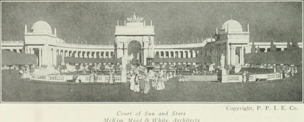 An illustration from The Architect & engineer of California and the Pacific Coast, 1905, leaf 421