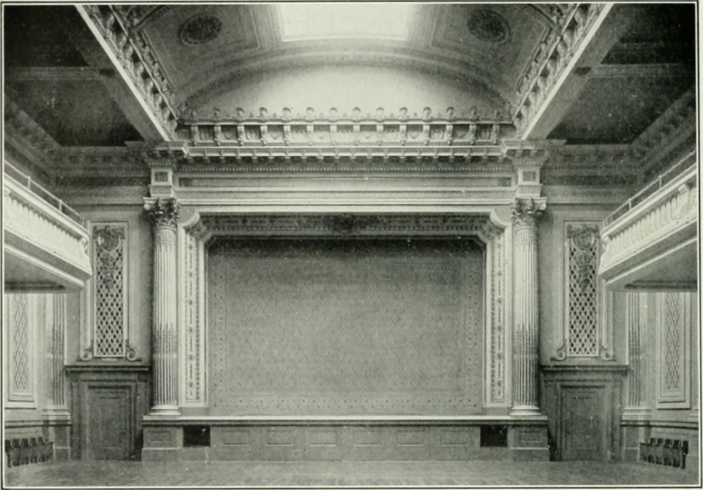 An illustration from The Architect & engineer of California and the Pacific Coast, 1905, leaf 423