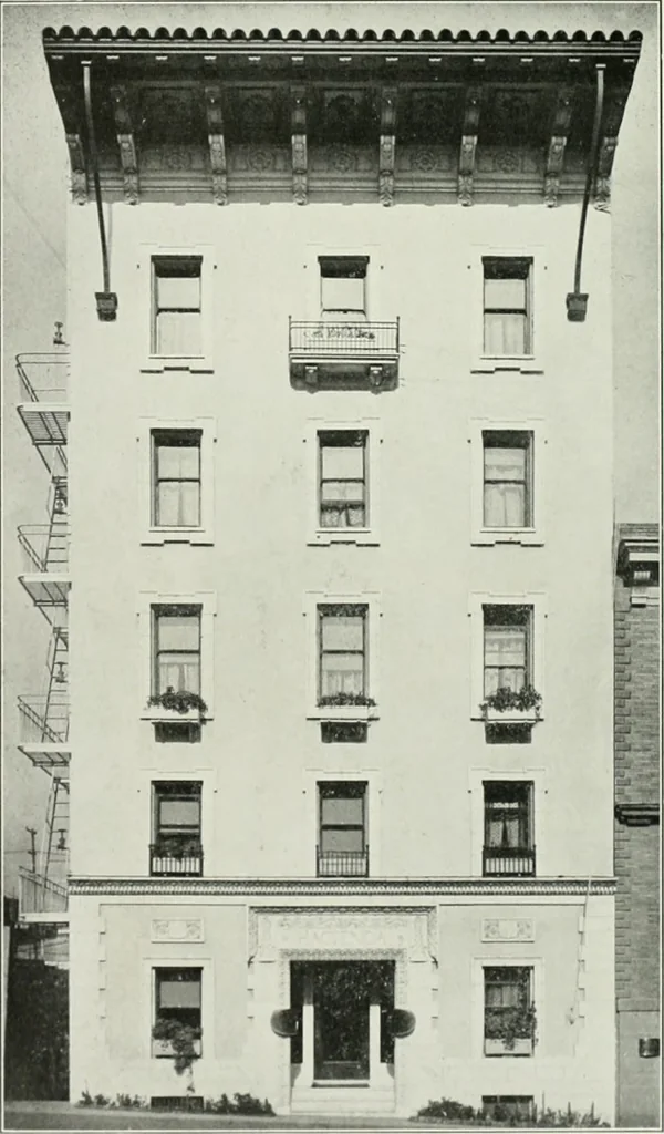 An illustration from The Architect & engineer of California and the Pacific Coast, 1905, leaf 425