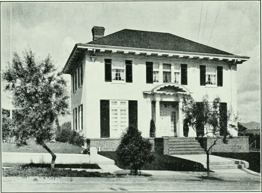 An illustration from The Architect & engineer of California and the Pacific Coast, 1905, leaf 428