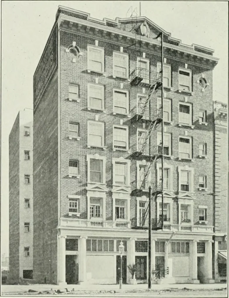 An illustration from The Architect & engineer of California and the Pacific Coast, 1905, leaf 429