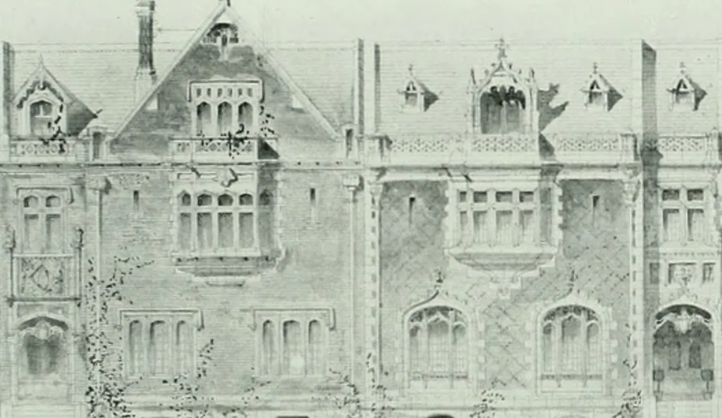 An illustration from The Architect & engineer of California and the Pacific Coast, 1905, leaf 430