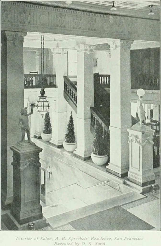 An illustration from The Architect & engineer of California and the Pacific Coast, 1905, leaf 442