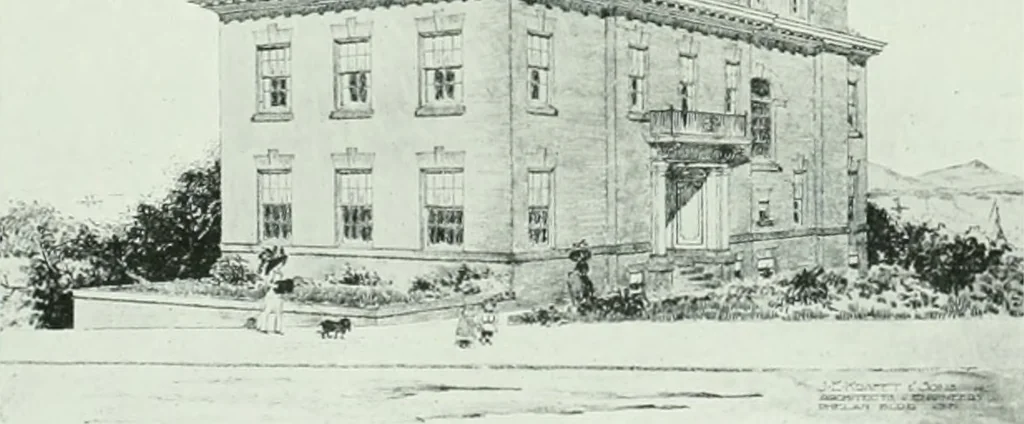 An illustration from The Architect & engineer of California and the Pacific Coast, 1905, leaf 446