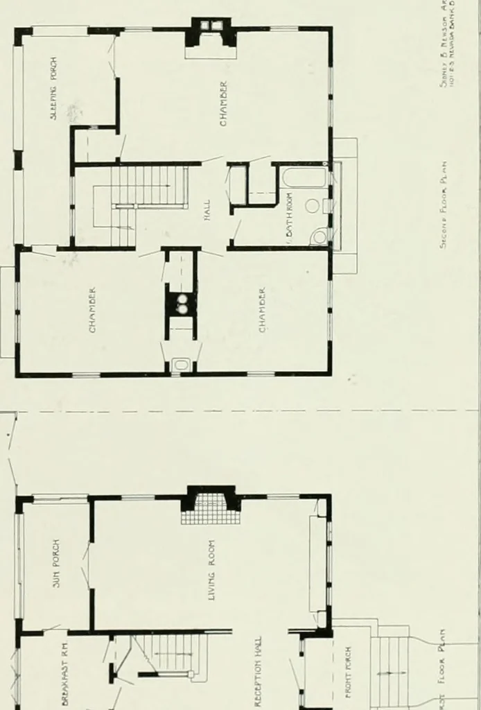 An illustration from The Architect & engineer of California and the Pacific Coast, 1905, leaf 449