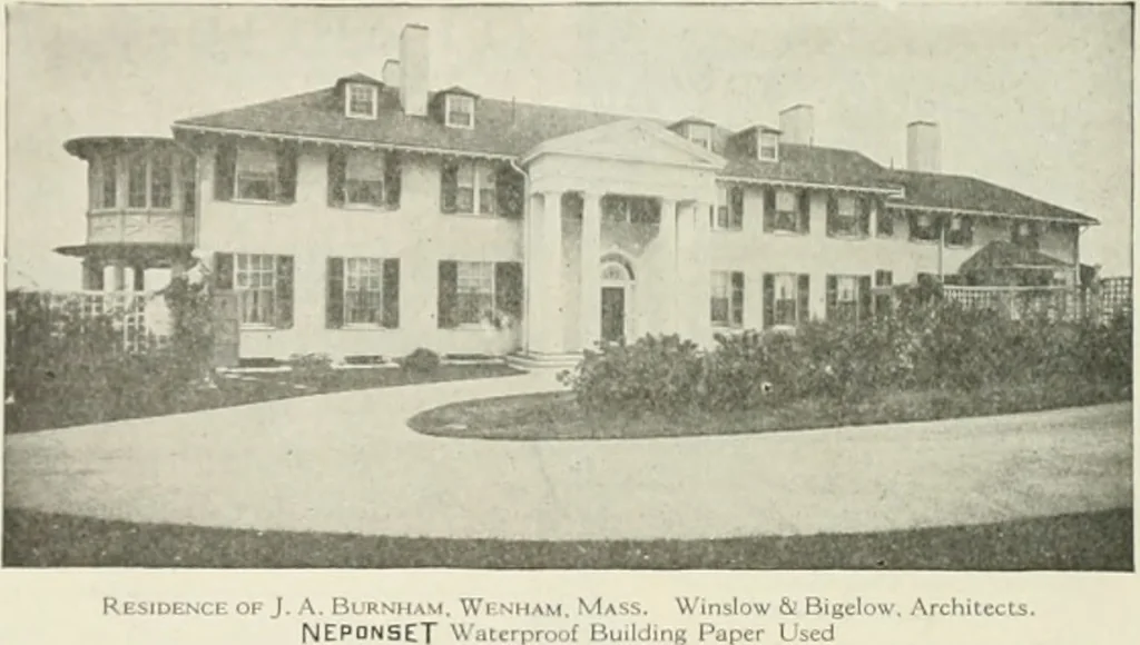 An illustration from The Architect & engineer of California and the Pacific Coast, 1905, leaf 45