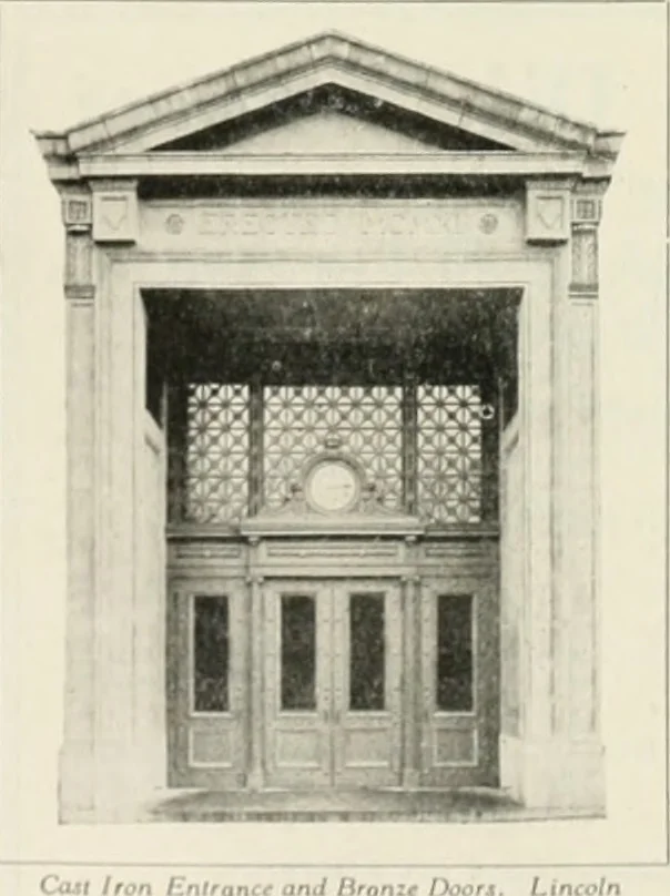 An illustration from The Architect & engineer of California and the Pacific Coast, 1905, leaf 45