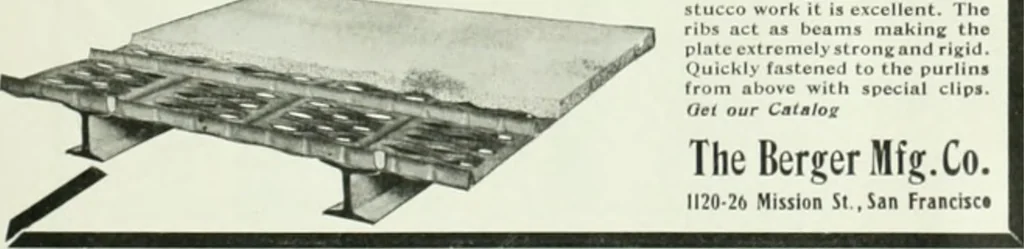 An illustration from The Architect & engineer of California and the Pacific Coast, 1905, leaf 518