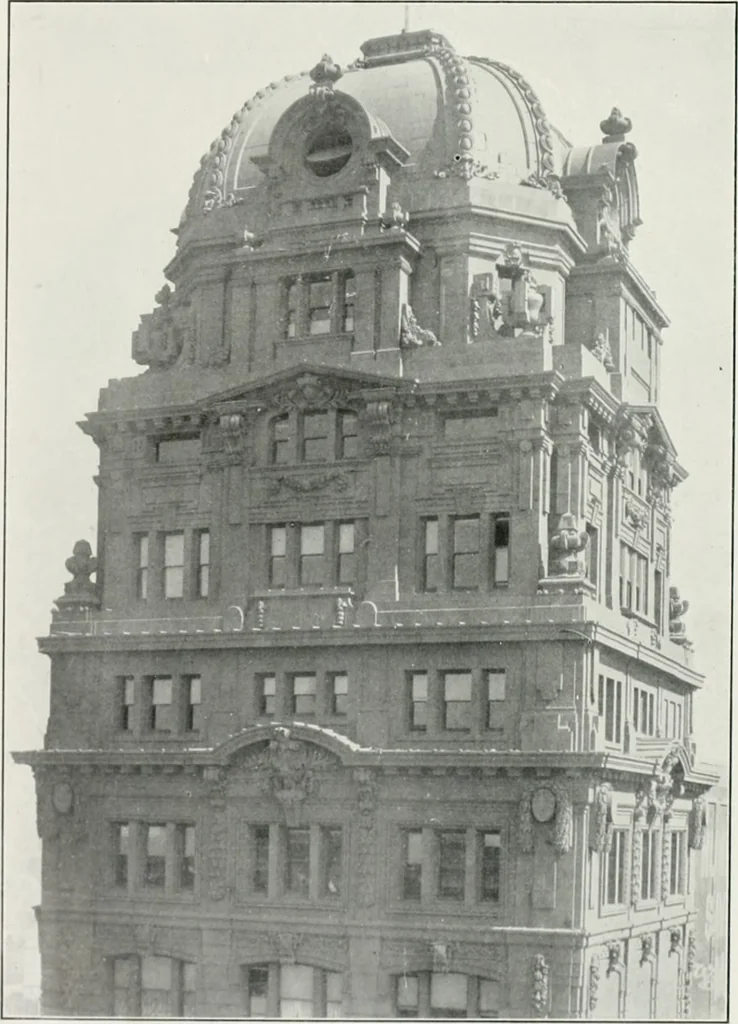 An illustration from The Architect & engineer of California and the Pacific Coast, 1905, leaf 55