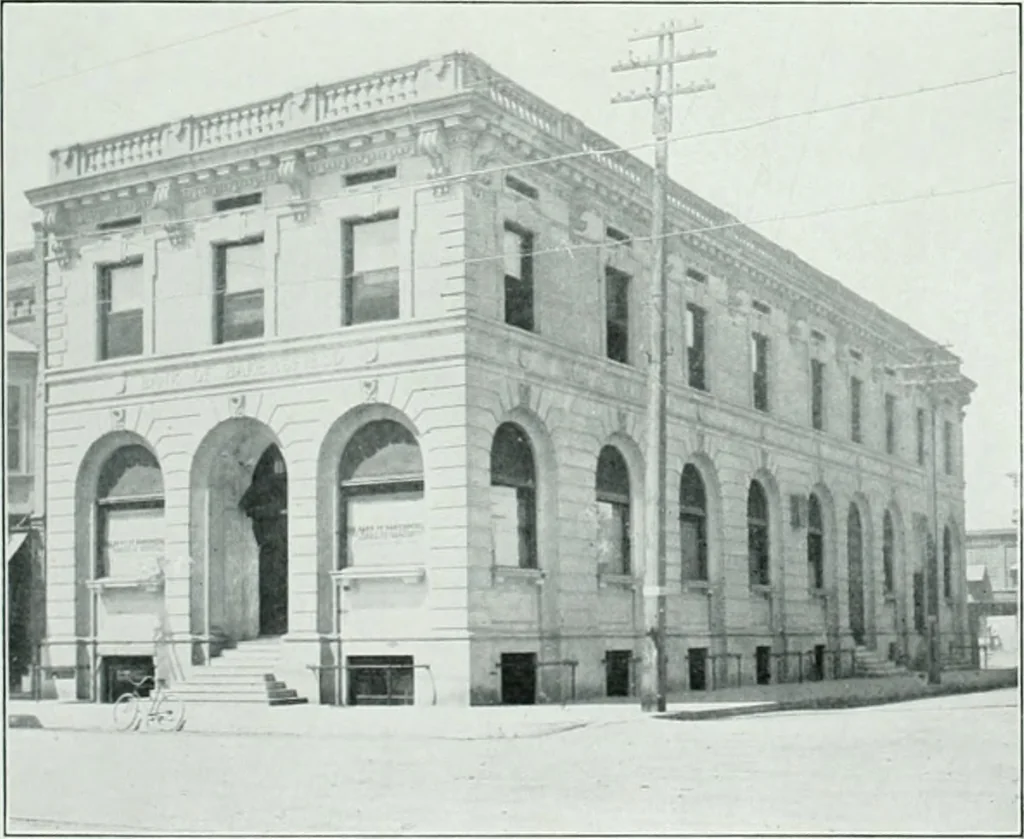 An illustration from The Architect & engineer of California and the Pacific Coast, 1905, leaf 56
