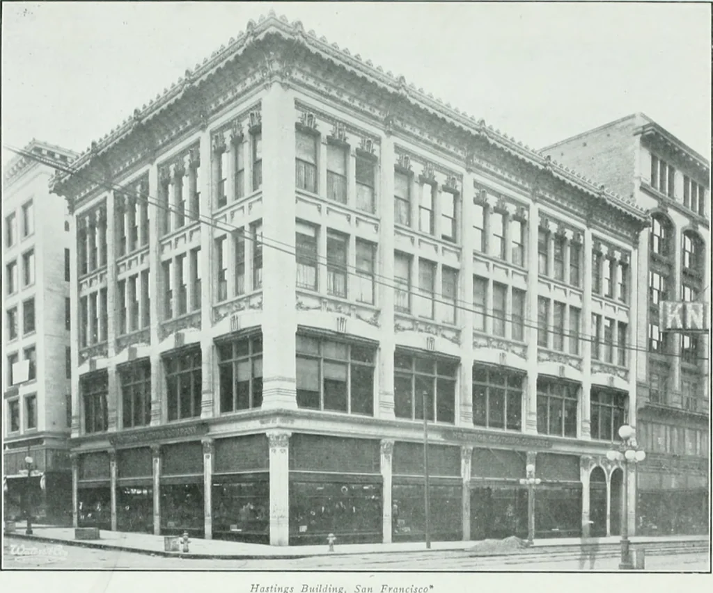An illustration from The Architect & engineer of California and the Pacific Coast, 1905, leaf 58