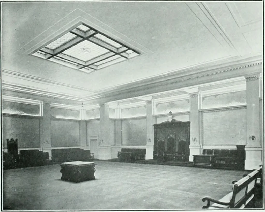 An illustration from The Architect & engineer of California and the Pacific Coast, 1905, leaf 68